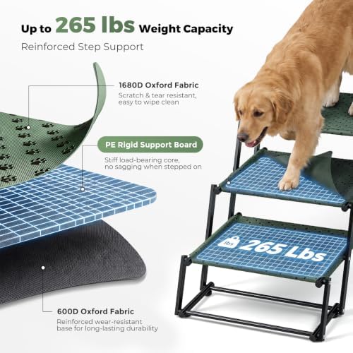 4‑Step Dog Stairs for Car Trunk - Image 5