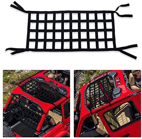 ONE250 Cargo Mesh Heavy Duty Net, Roof Top Hammock or Rear Trunk Restraint by Unknown