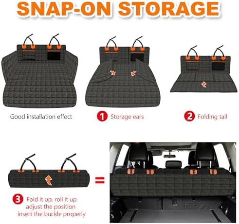 SUV Liner for Dogs, Waterproof Dog Trunk Cover - Image 5