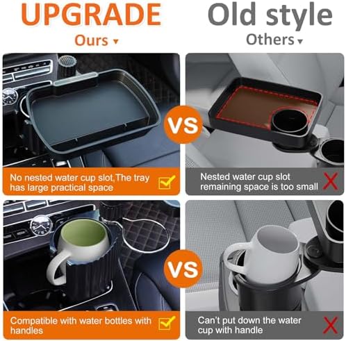 Car Large Cup Holder Expander, 3-in-1 Cupholder Extender - Image 3