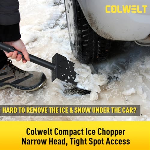 Colwelt Ice Scraper for Driveway 58’’, Heavy Duty Snow Shovel, Ice Chopper - Image 2