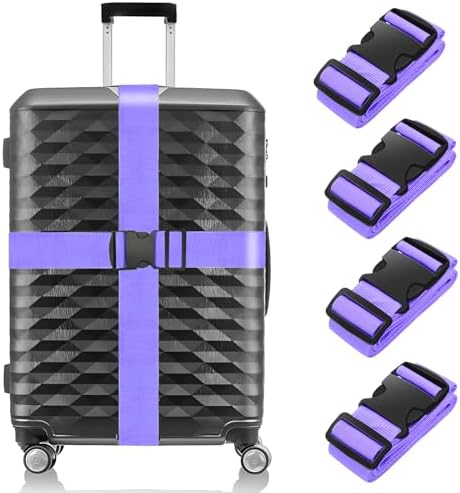 BILIONE Luggage Straps for Suitcases by BILIONE