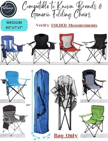 40"x7"x7" Replacement Bag for Folding Camping Chair, Camp Chairs, Yoga Mat - Image 4