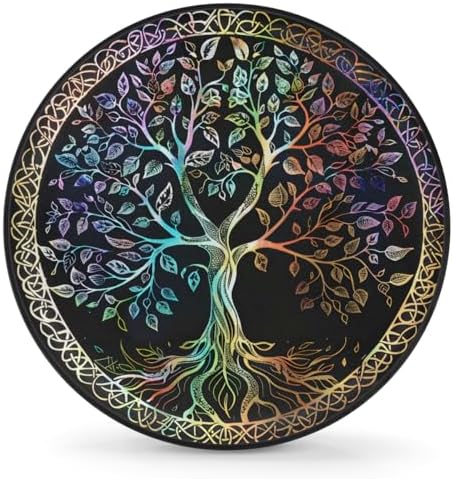 Tree of Life Spare Tire Cover Dust-Proof Spare Wheel Covers by Unknown