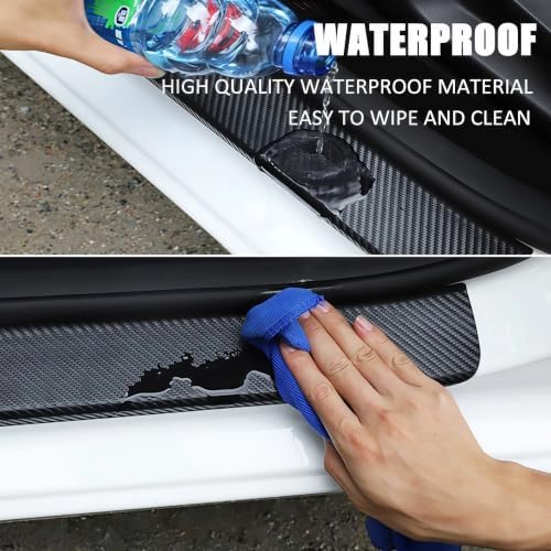 4PCS Car Door Sill Stickers Protecter Compatible - Image 5