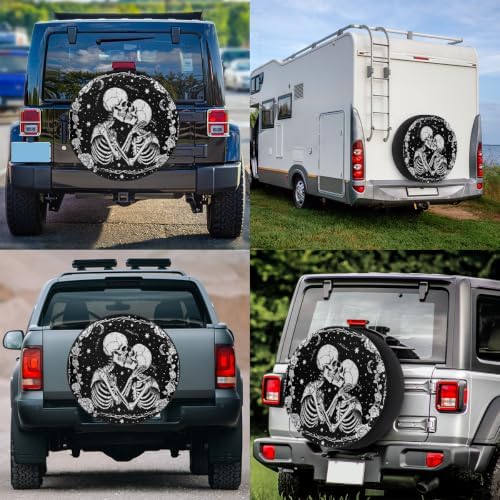 Halloween Spare Tire Cover Waterproof Dust-Proof Spare Wheel Covers - Image 6