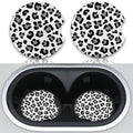 Leopard Print Car Coasters, Cute Car Assecories by Unknown