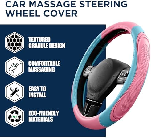 Road Comforts Car Steering Wheel Cover - Image 6