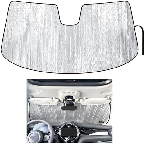 Front Windshield Sunshade Custom Fit by YelloProAutomotive