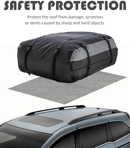Roof Rack Pads, Car Accessories Roof Cargo Bag Protective Mat, Roof Mat Car - Image 5