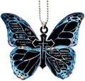 Butterfly Car Hanging Ornament, Hanging Charm Home Decoration Keepsake by Twpribarn