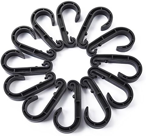 CZC AUTO 22"x38" Black Latex Bungee Cargo Net Strech to 44"x76" - Image 4