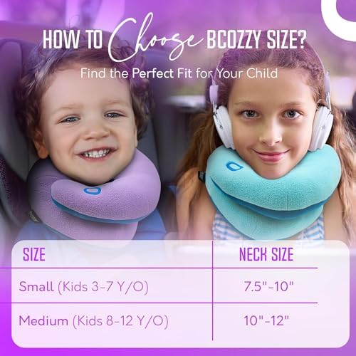 BCOZZY Kids Travel Neck Pillow- Patented Soft Toddler Pillow - Image 5