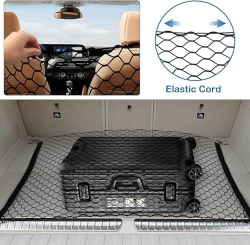 Dog Car Barrier Vehicle Pet Barrier Backseat Mesh Dog Car Divider Net - Image 6