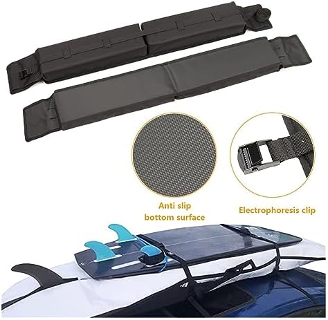 Universal Car Roof Luggage Soft Rack Pads Compatible - Image 3