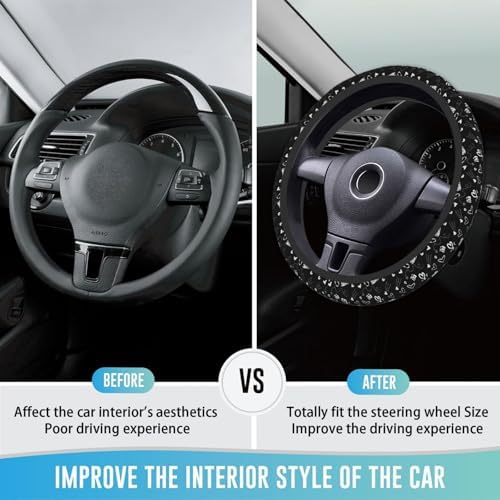 Steering Wheel Cover 15 Inch Breathable Anti Slip - Image 3