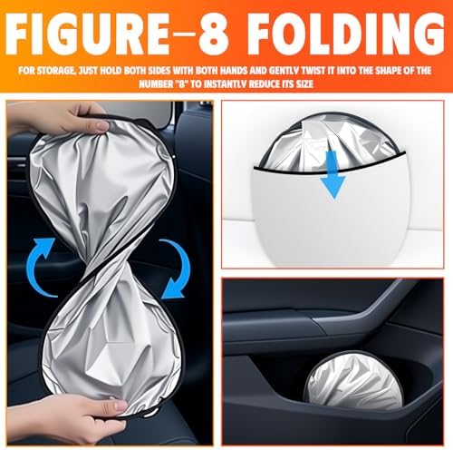 39.37"x19.76" Car Rear Window Sun Shade - Image 4