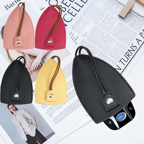 Protective Pull Out Key Case, PU Leather Large-Capacity Car Key Pull Out Key - Image 7