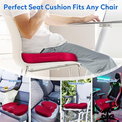 CushZone XL Memory Foam Seat Cushion - Image 5