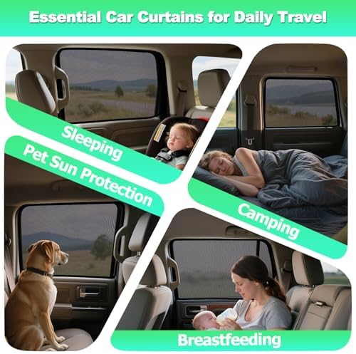 f150 Window Shades 2015-2020, Rear Side Mesh - Image 7