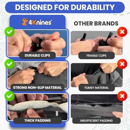 4Knines SUV Cargo Liner for Dogs, Fold Down Seats - Image 4