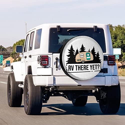 Delerain RV There Yet Spare Tire Cover Wheel Protectors Sun Protector Waterproof - Image 3