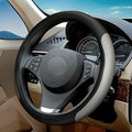 Steering Wheel Cover, Microfiber Leather Splicing by VARGTR