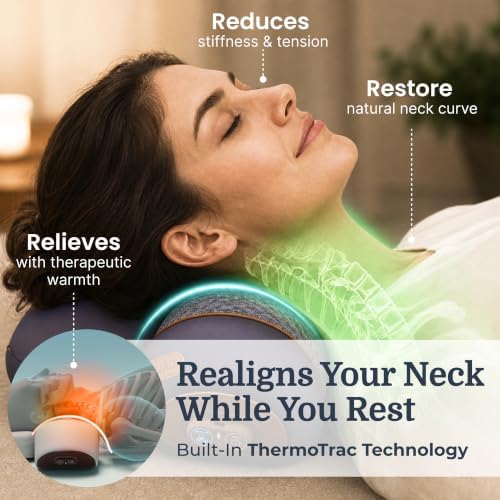 CALLIXE Original TheraPillow – 3-in-1 Neck Massager Pillow - Image 4