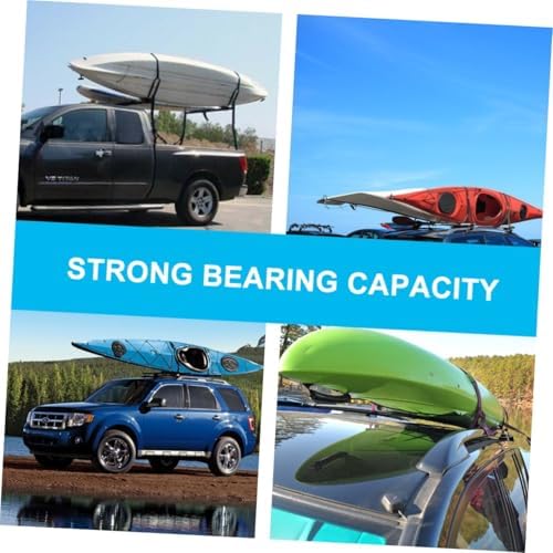 2Pcs Detachable Car Roof Rack Aluminum Foam Mount - Image 3