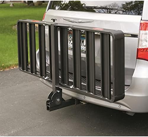 Guide Gear Hitch Vehicle Cargo Carrier, Luggage Rack, Folding Tray, Extra Large - Image 5