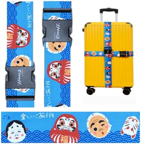 Teeoff Luggage Straps Suitcase Belts Travel Bag Accessories Adjustable 220CM by Teeoff