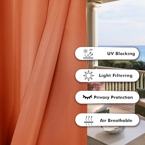 BONZER Waterproof Outdoor Curtains - Image 4