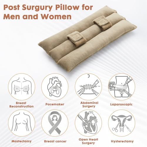 Seat Belt Pillow for Mastectomy Post-Surgery, Heart Surgery Recovery Support - Image 4