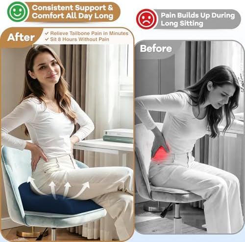 Ergonomic Memory Foam Seat Cushion - Image 6