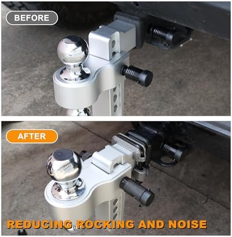 Anti Rattle Clamp Hitch Tightener, Stabilizer - Image 3