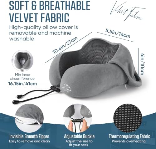SkytraxComf® Travel Neck Pillow - Image 6