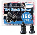 150 PCS Tire Repair Rubber Nail, 2 Size Vacuum Tire Plugs Kit by Unknown