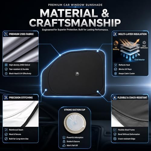 2026 Upgraded Front Side Window Shade - Image 5