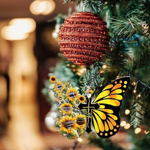 Butterfly Car Hanging Ornament, Hanging Charm Home Decoration Keepsake - Image 3