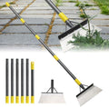 Garden Flat Shovel, Floor Scraper, Heavy Duty Floor Scraping Tool, Metal by Lilyvane