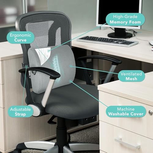 Samsonite Memory Foam Lumbar Support Pillow - Image 6