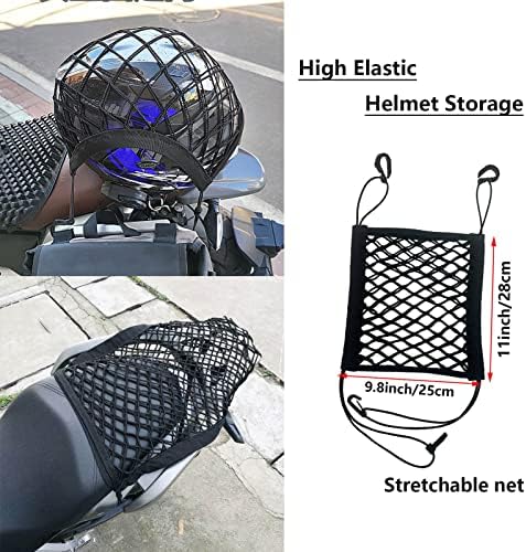 Upgrade Cargo Net for Motorcycle Helmet Storage - Image 6