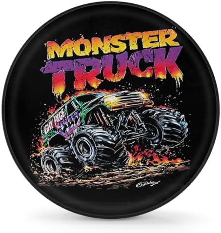 Cool Black Truck Spare Tire Cover Dust-Proof Wheel Protector by Unknown