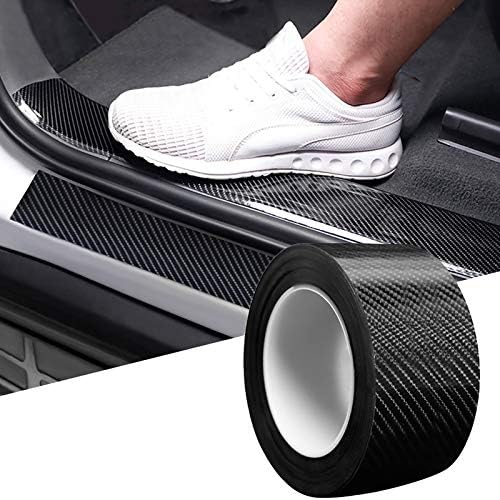 DGSL Car Door Edge Guards Door Sill Protector, 2.7In x 33Ft 5D Carbon Fiber Car by DGSL
