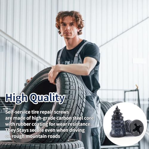 Tire Repair Screws 30 Pcs, Screw-In Tire Plugs Screw Type - Image 6