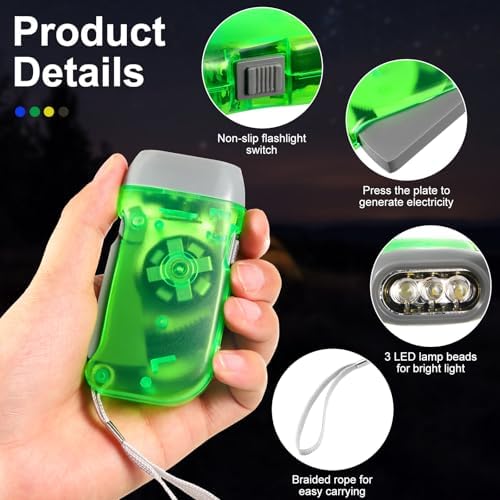 Mudder 24 Hand Crank Flashlight - Image 3