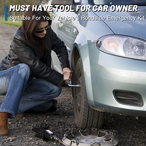19mm Tire Iron Lug Wrench: L-type Lug Nut Wrench - Image 7