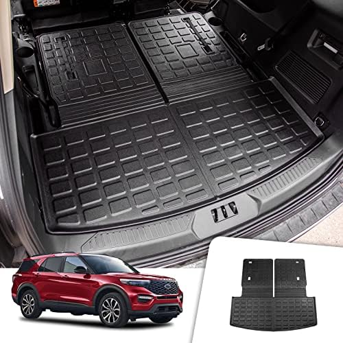 Rongtaod Cargo Mat for 2020-2026 Ford Explorer 6&7 Seats Accessories by Rongtaod