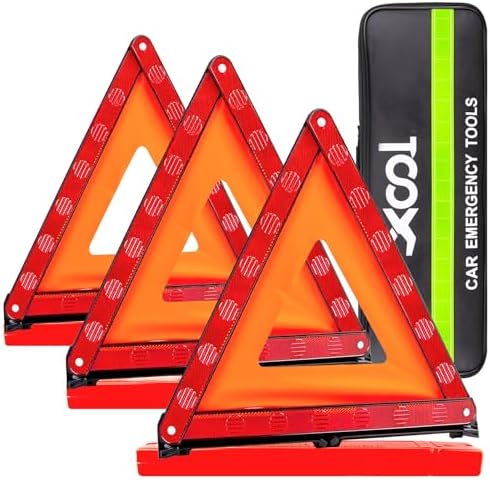 XOOL Warning Triangle, Emergency Warning Triangles by XOOL