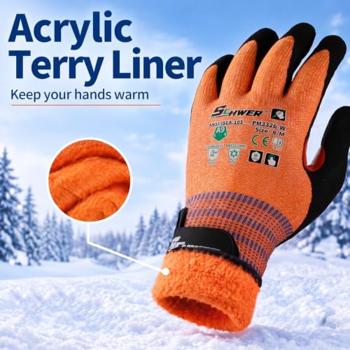 Schwer ProGuard Winter Work Gloves - Image 4